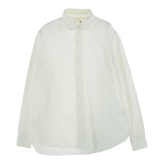 The REAL McCOY'S ザリアルマッコイズ DOUBLE DIAMOND ダブルダイヤモンド 長袖 ワーク シャツ ホワイト系 16【中古】