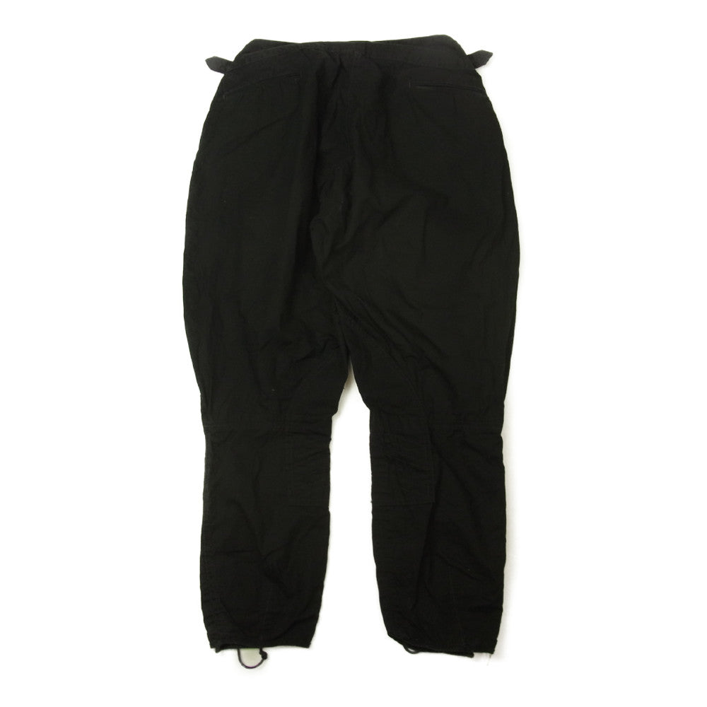 BLACK SIGN ブラックサイン 加工 ウエストベルト 裾レースアップ ジョッパーズ パンツ ブラック系 32【中古】