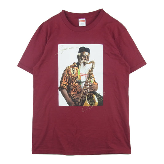 Supreme シュプリーム 20AW Pharoah Sanders Tee ファラオサンダース 半袖 Tシャツ エンジ系 S【中古】