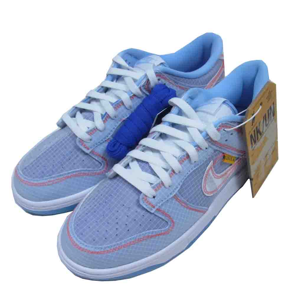 NIKE ナイキ DJ9649-400 UNION ユニオン DUNK LOW PASSPORT PACK ダンクロー パスポートパック ライトブルー系 US9.5【新古品】【未使用】【中古】