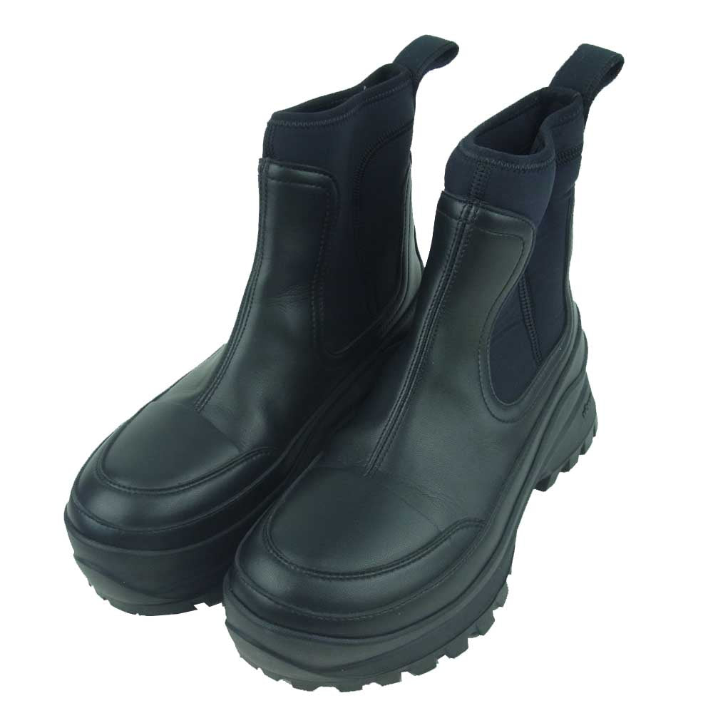 Stella McCartney ステラマッカートニー チャンキーソール ビブラム ショート ブーツ ブラック系 37【中古】