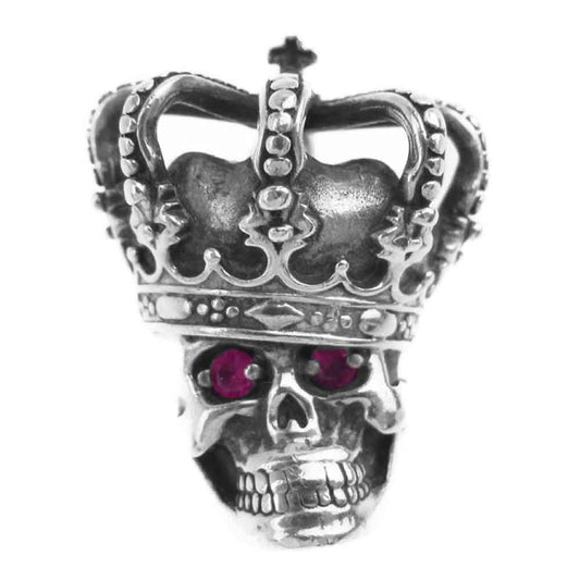 Justin Davis ジャスティンデイビス SPJ155 販売証明書付属 ESSENTIAL SKULL エッセンシャルスカル ペンダントトップ シルバー系【中古】