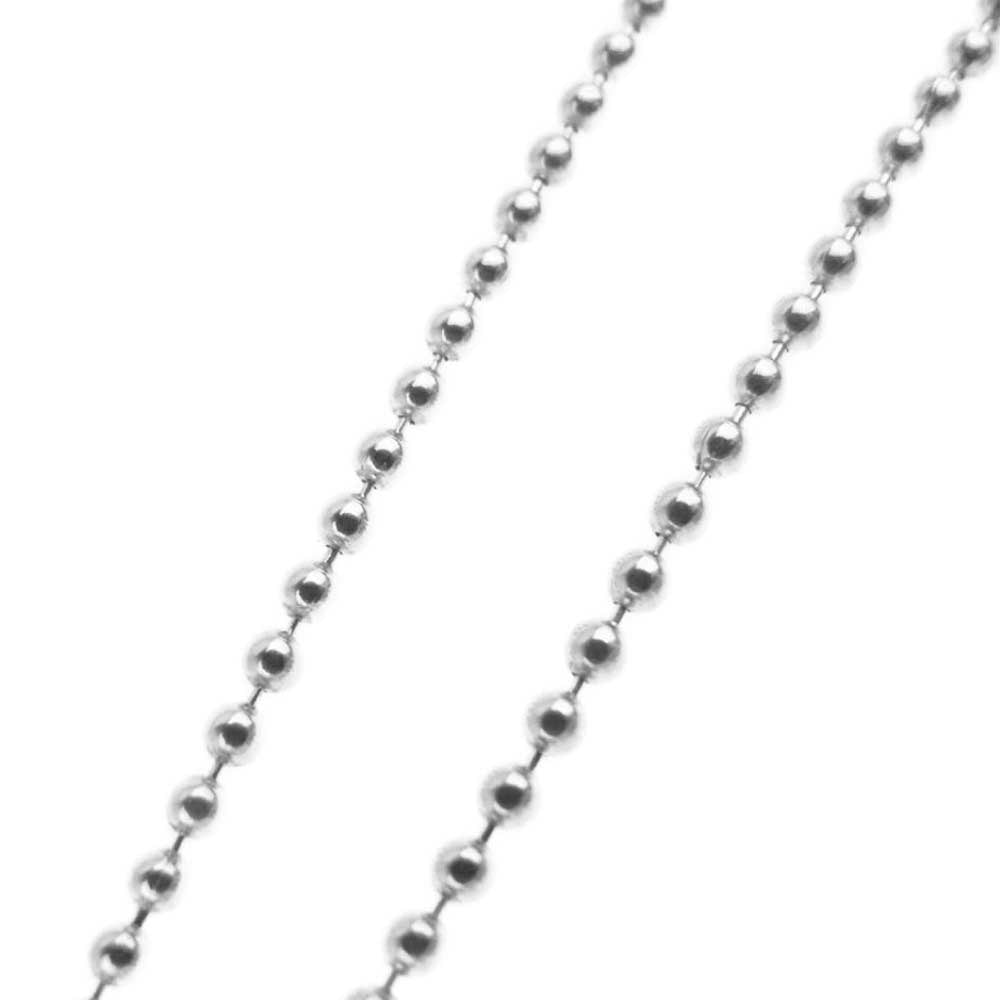 ROYAL ORDER ロイヤルオーダー SP495 P&T販売証明書付属 ビショップ ペンダントトップ 1.5mm ボールチェーン ネックレス シルバー系【中古】