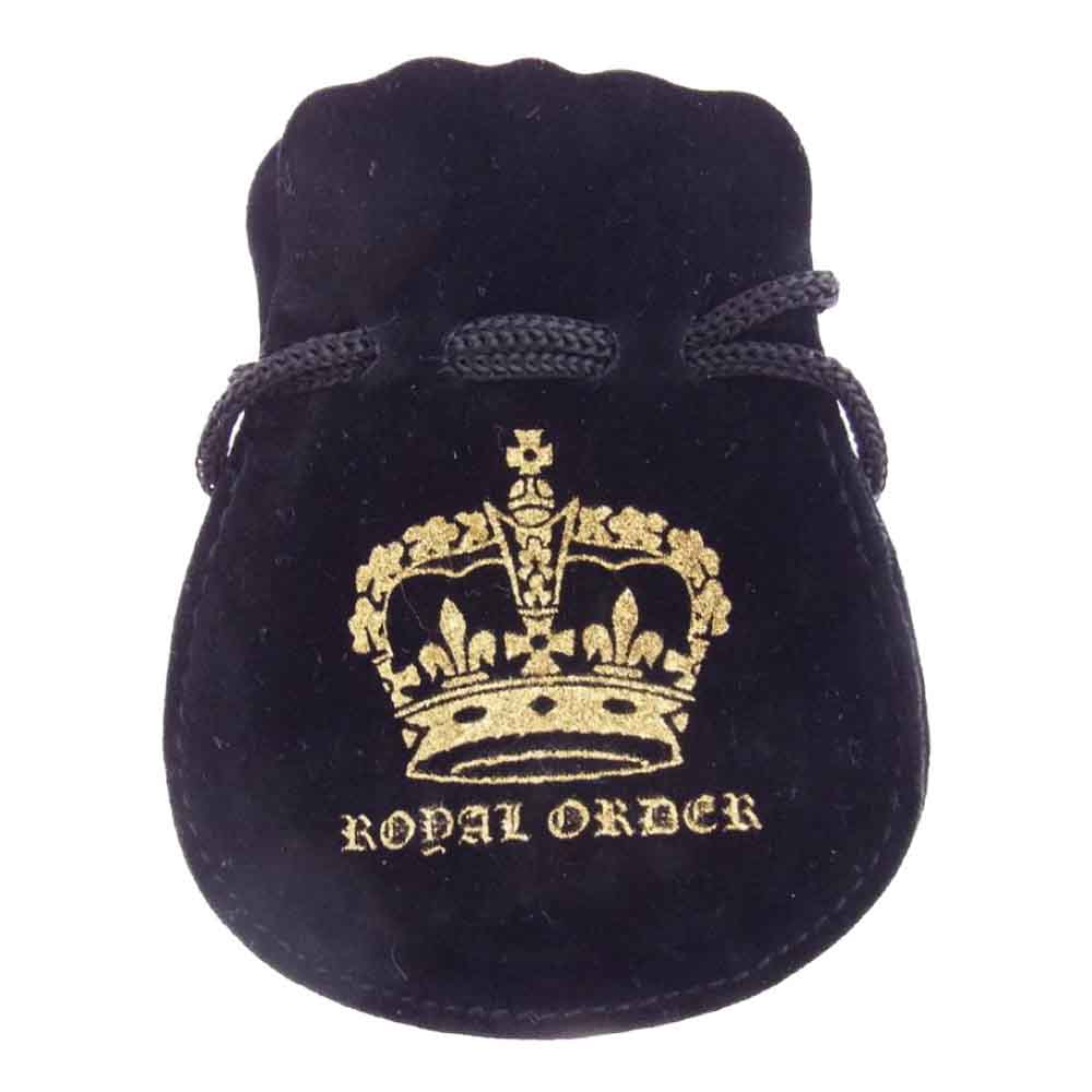 ROYAL ORDER ロイヤルオーダー SN706-18 P&T販売証明書付属 ネックレスチェーン シルバー系【中古】