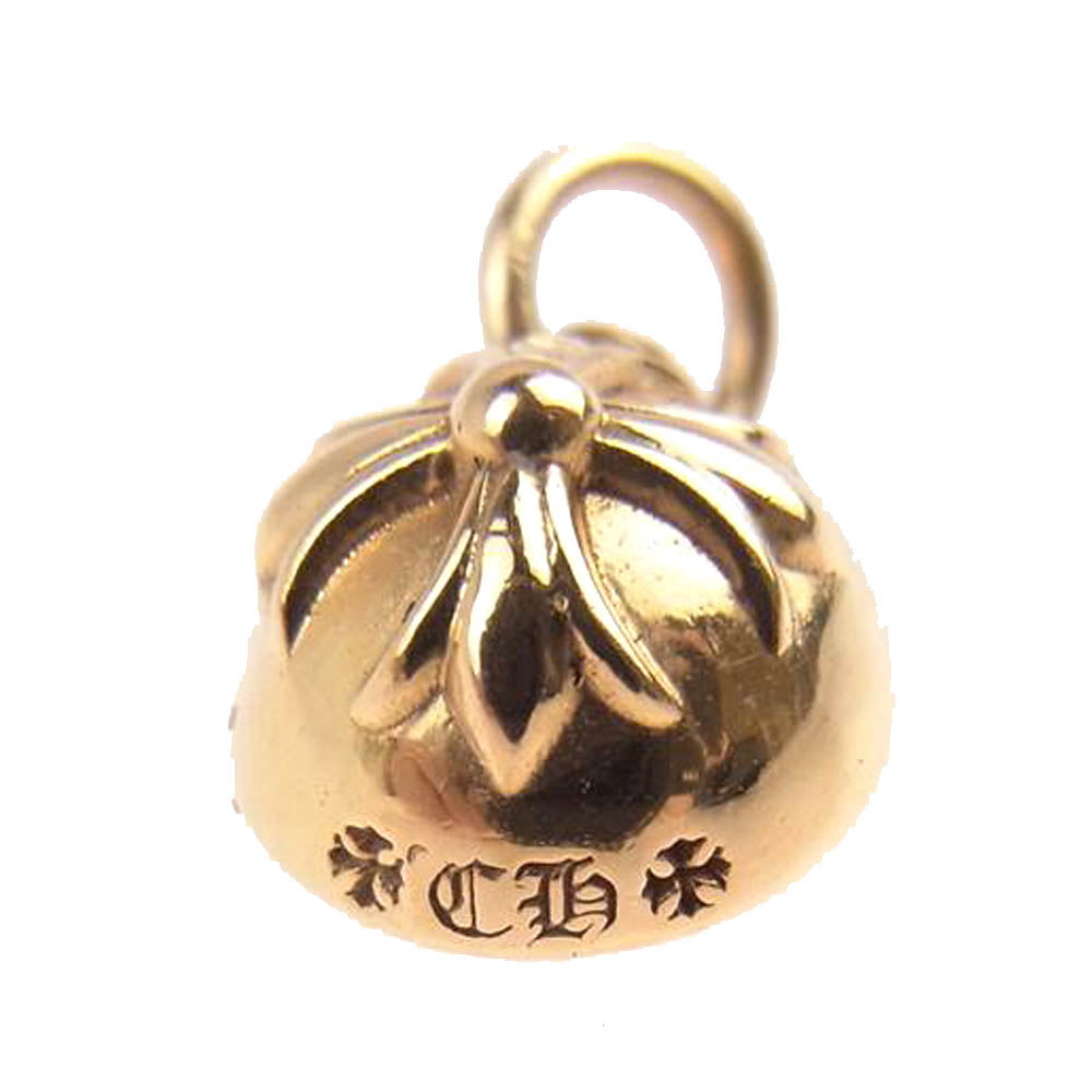 CHROME HEARTS クロムハーツ（原本無） 22K INVRTD CH PLS インバーテッド CHプラス チャーム ゴールド系【中古】
