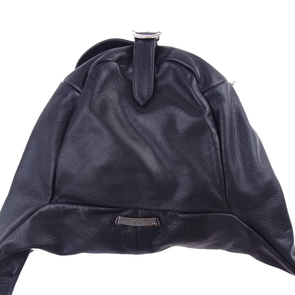 CHROME HEARTS クロムハーツ（原本有） SNAT PACK XL スナットパック ダガー ガンスリンガー レザー ウエストバッグ ブラック系【中古】