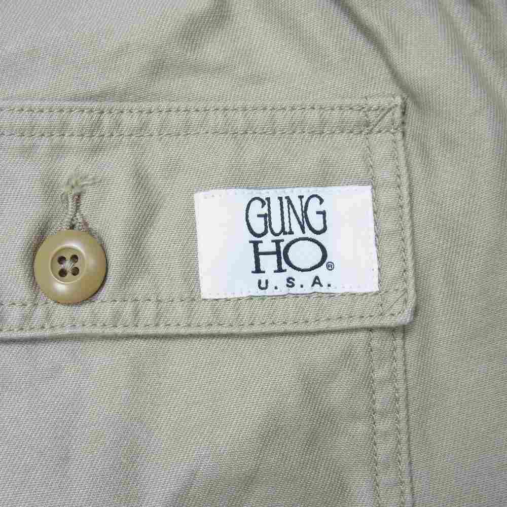 ガンホー 211-1403 FREAK’S STORE フリークス ストア別注 FATIGUE EASY PANT イージー ファティーグ ベイカー パンツ ベージュ系 M【美品】【中古】