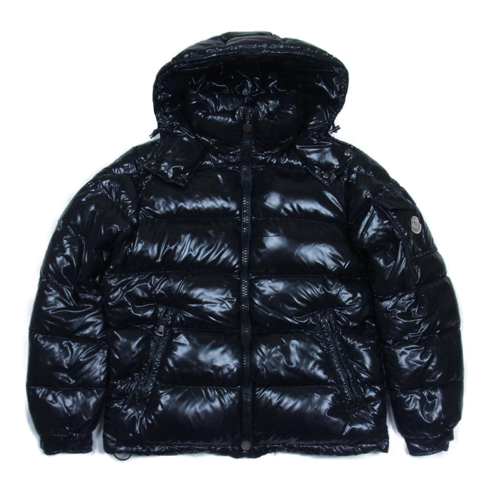 MONCLER モンクレール MAYA マヤ ダウン ジャケット ブラック系 1【中古】