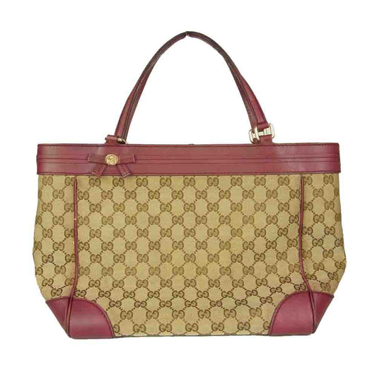 GUCCI グッチ 257061 メイフェア GGキャンバス トート ワインレッド系【中古】