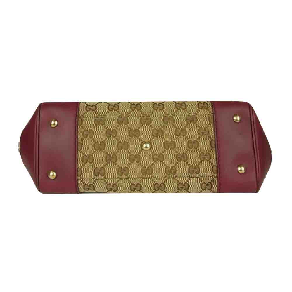 GUCCI グッチ 257061 メイフェア GGキャンバス トート ワインレッド系【中古】