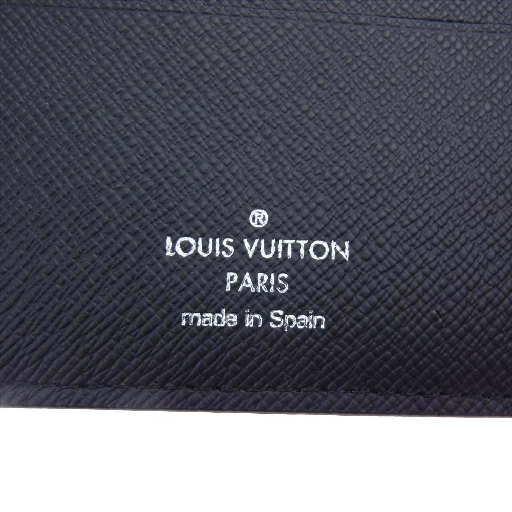 LOUIS VUITTON ルイ・ヴィトン M62545 モノグラム エクリプス ポルトフォイユ マルコ NM ブラック系【美品】【中古】