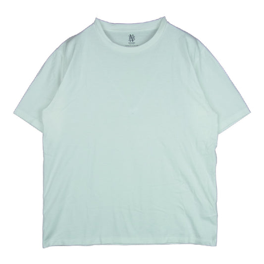 バトナー 21SS BN-21SM-046 GIZA 87 PACK T-SHIRT ギザ クルーネック 半袖 パック Tシャツ カットソー ホワイト系 2【中古】
