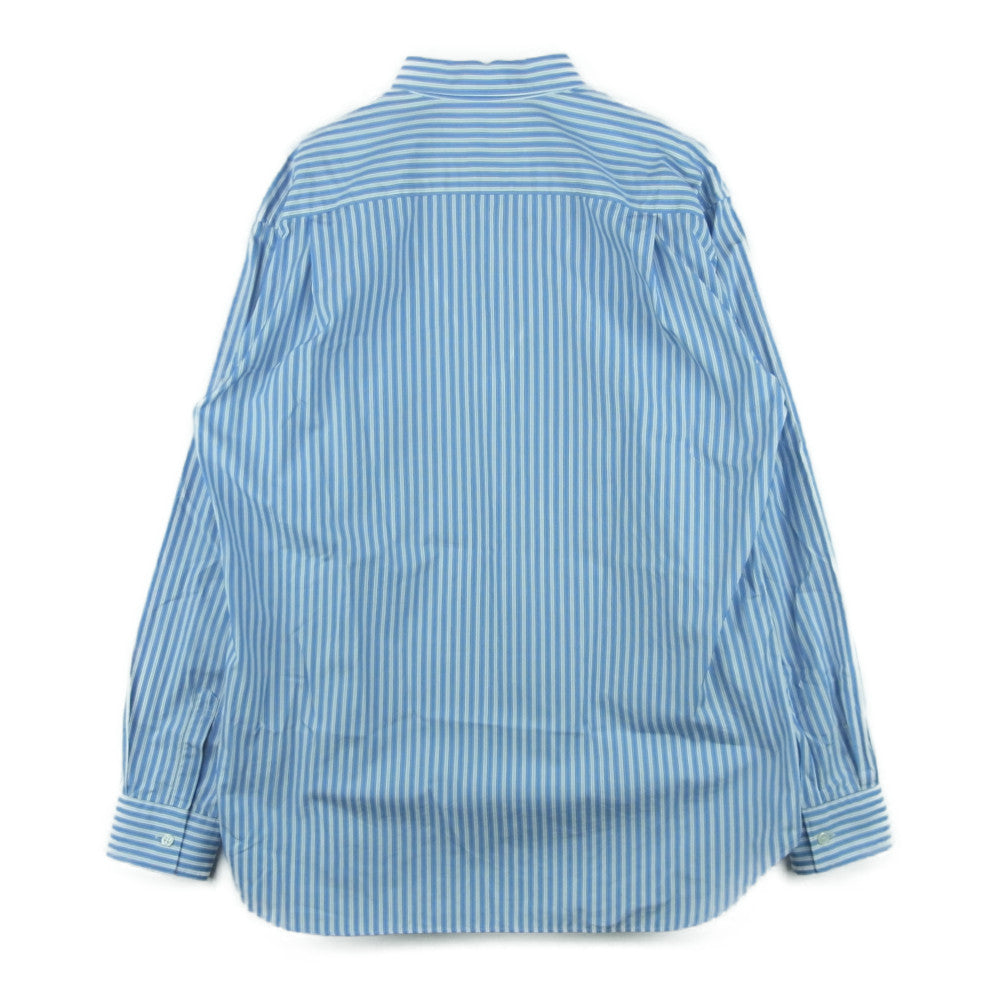 COMME des GARCONS コムデギャルソン SHIRT FOREVER フォーエバー 17SS CDGS2ST フランス製 ライン ストライプ 長袖 シャツ ライトブルー系 ホワイト系 S【中古】