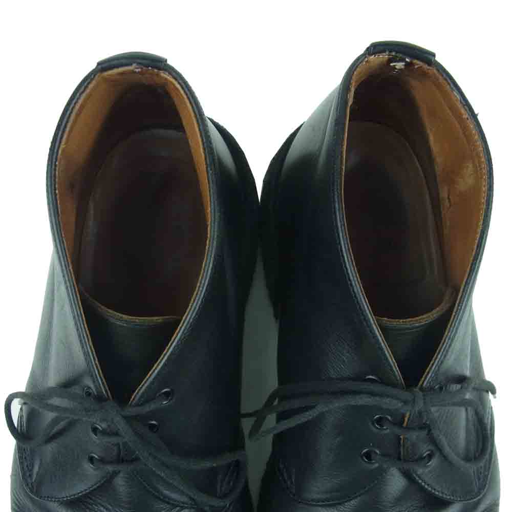 Tricker's トリッカーズ MARGARET HOWELL マーガレットハウエル 別注 7468 WINSTON ウィンストン レザー チャッカブーツ ブラック系【中古】