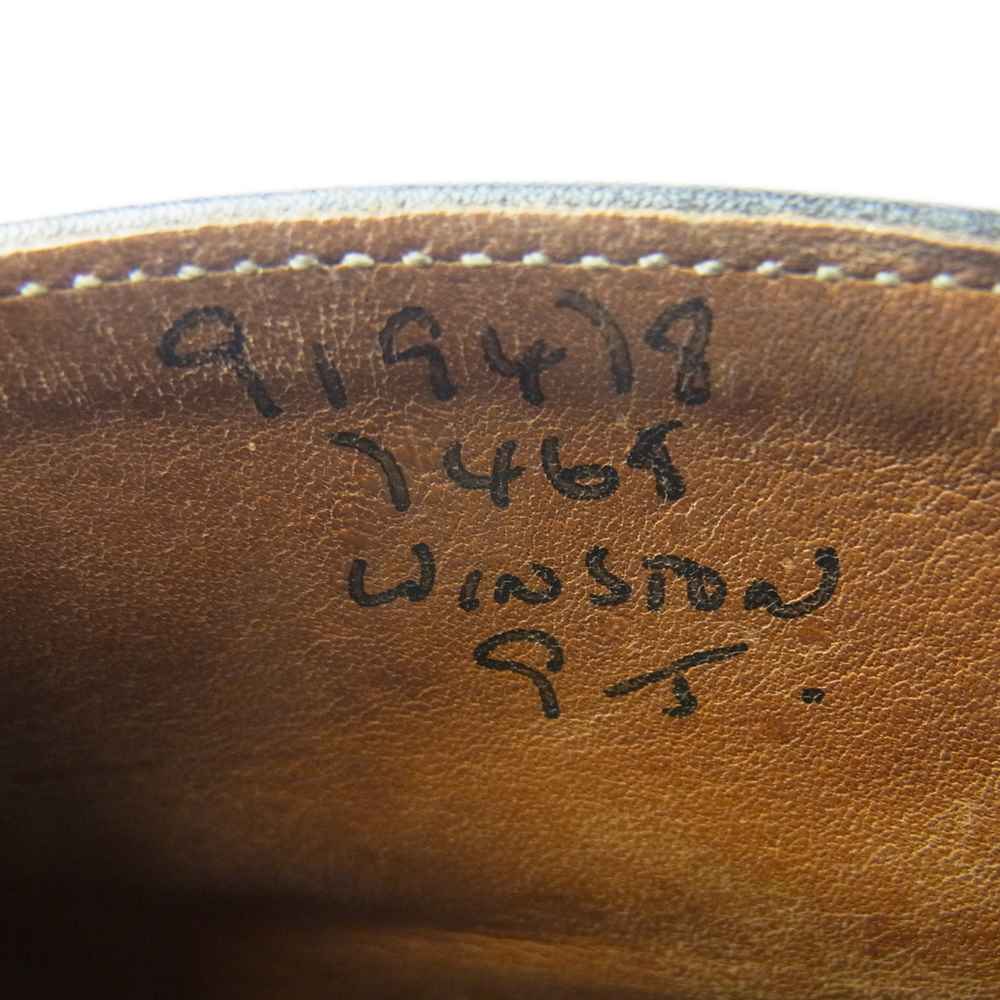 Tricker's トリッカーズ MARGARET HOWELL マーガレットハウエル 別注 7468 WINSTON ウィンストン レザー チャッカブーツ ブラック系【中古】