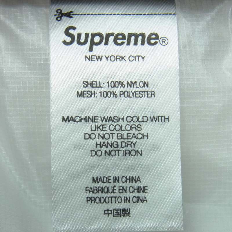 Supreme シュプリーム 22SS RIPSTOP HOODED WINDSHELL リップストップ フード ウィンド シェル ジャケット ホワイト系 L【新古品】【未使用】【中古】