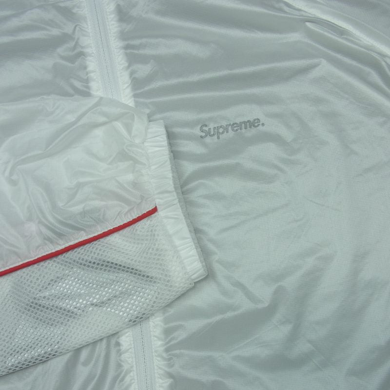 Supreme シュプリーム 22SS RIPSTOP HOODED WINDSHELL リップストップ フード ウィンド シェル ジャケット ホワイト系 L【新古品】【未使用】【中古】