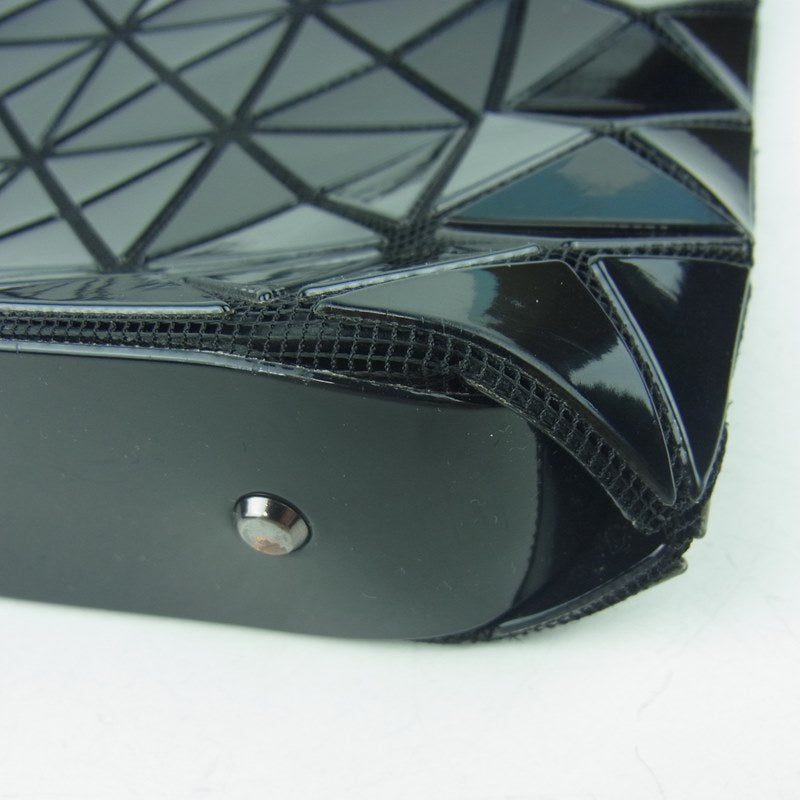 ISSEY MIYAKE イッセイミヤケ BB57-AG041 BAOBAO バオバオ チェーン ショルダー 2WAY クラッチ バッグ ブラック系【中古】