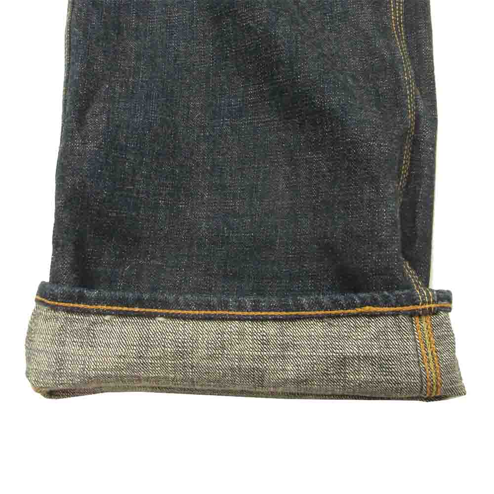 トロフィークロージング 1604 Waist Overalls Dirt Denim ウエスト オーバーオールズ ダート デニム パンツ インディゴブルー系 34【中古】