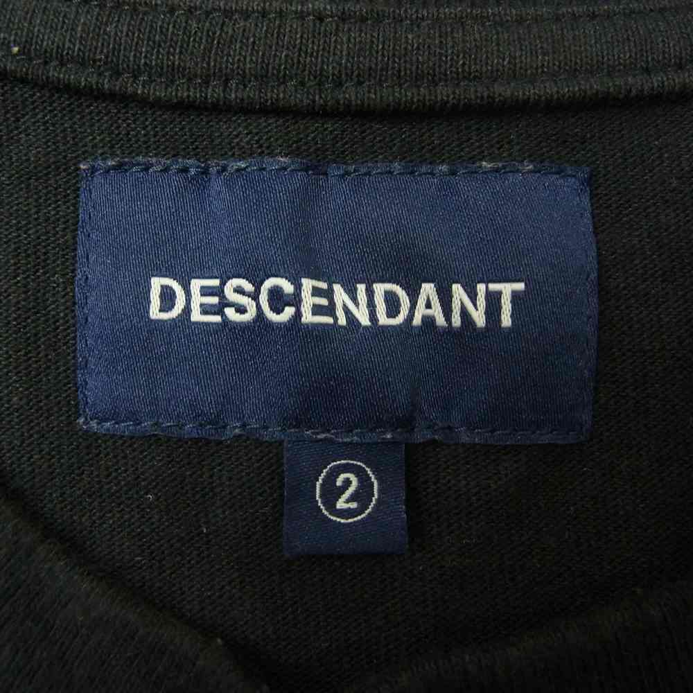 DESCENDANT ディセンダント CETUS JERSEY LS シータス ジャージー バックロゴ 長袖 Tシャツ ダークネイビー系 2【中古】