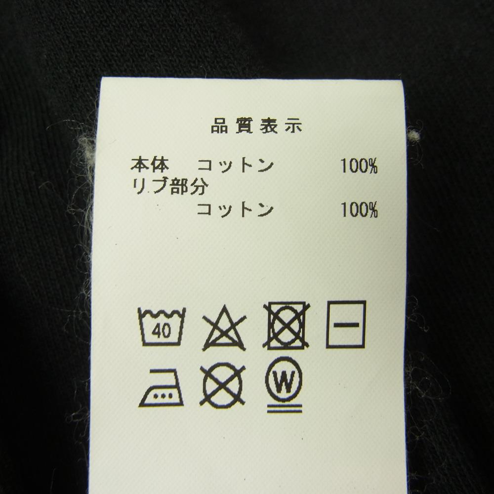 DESCENDANT ディセンダント CETUS JERSEY LS シータス ジャージー バックロゴ 長袖 Tシャツ ダークネイビー系 2【中古】