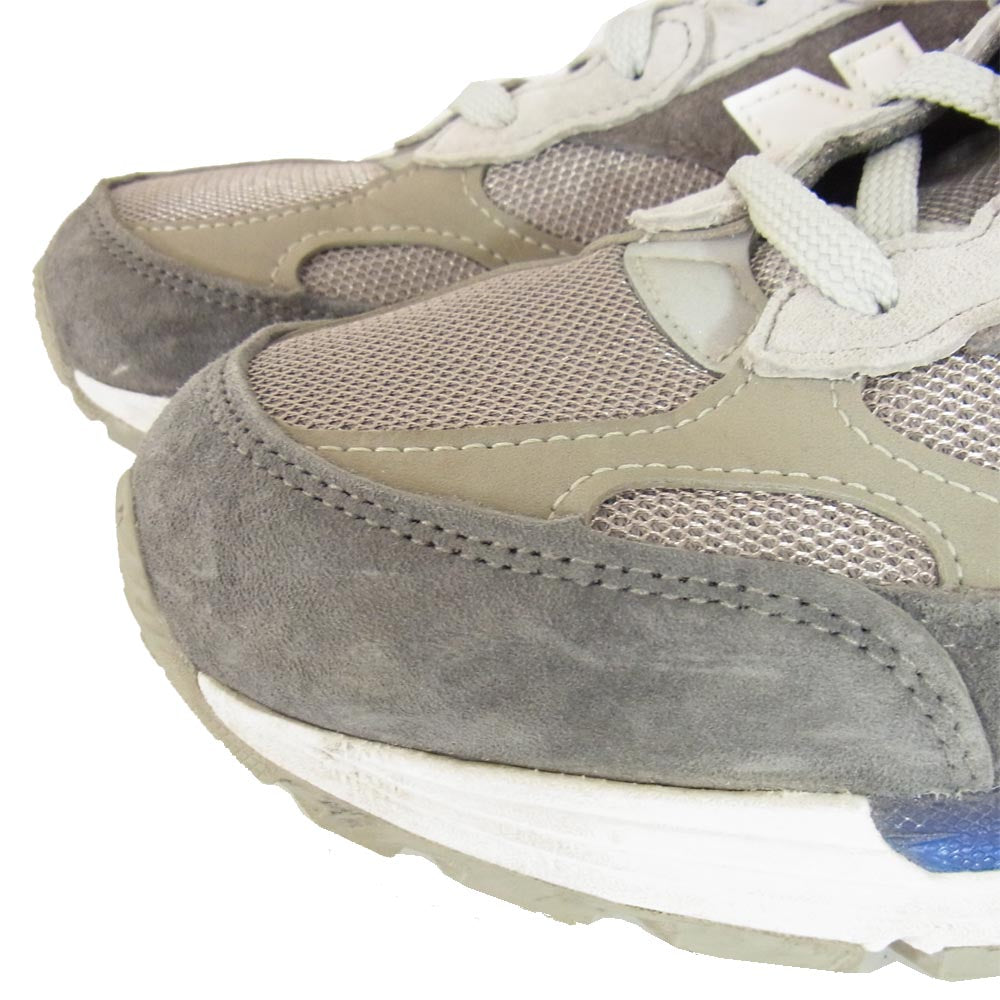 NEW BALANCE ニューバランス M992AG USA製 M992AG スニーカー ランニングシューズ グレー系 27.5cm【中古】