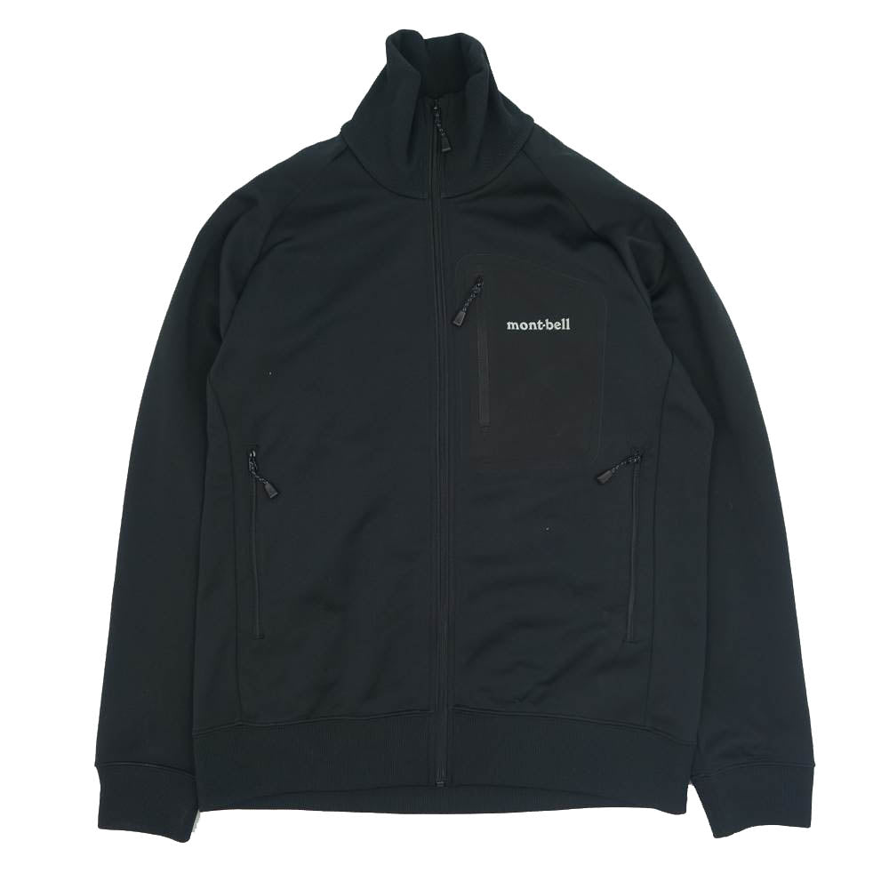 mont-bell モンベル 1114390 1105634 マウンテン ジャージ ジャケット パンツ 上下 セットアップ ブラック系 M【中古】