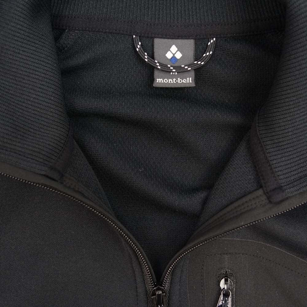 mont-bell モンベル 1114390 1105634 マウンテン ジャージ ジャケット パンツ 上下 セットアップ ブラック系 M【中古】