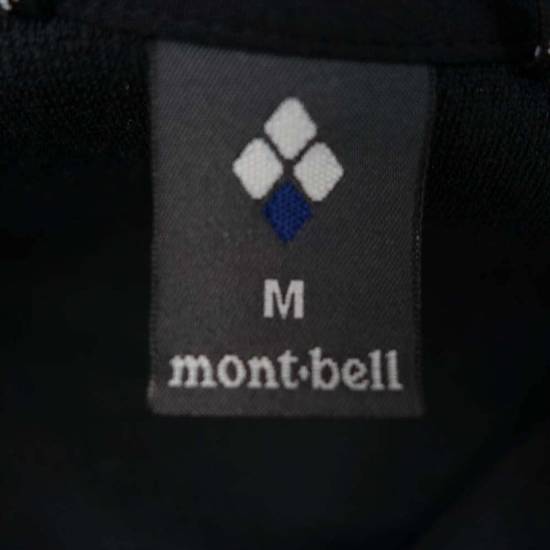 mont-bell モンベル 1114390 1105634 マウンテン ジャージ ジャケット パンツ 上下 セットアップ ブラック系 M【中古】