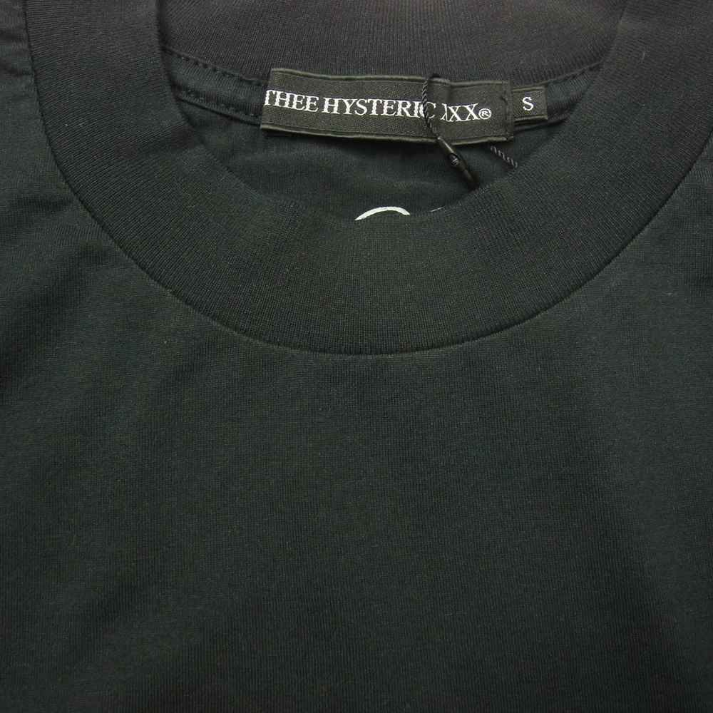 HYSTERIC GLAMOUR ヒステリックグラマー 06213CL03 THEE HYSTERIC XXX THE ROLLING STONES STEEL WHEELS 1989 トリプルエックス ローリング ストーンズ Tシャツ ブラック系 S【極上美品】【中古】