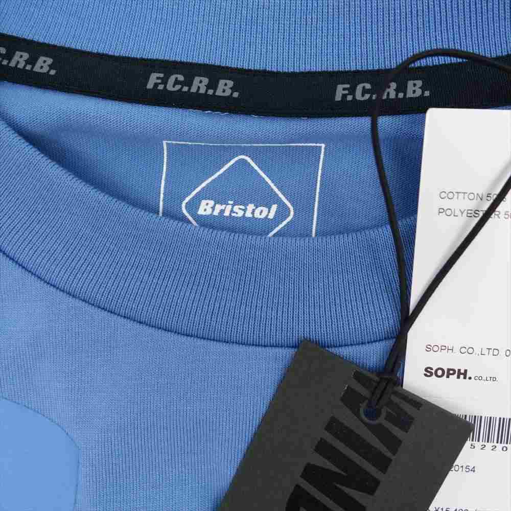 F.C.R.B. エフシーアールビー 22SS FCRB-220154 WIND AND SEA BRISTOL SEA L/S EMBLEM TEE ウィンダンシー ブリストル ロングスリーブ エンブレム Tシャツ ブルー ブルー系 S【新古品】【未使用】【中古】