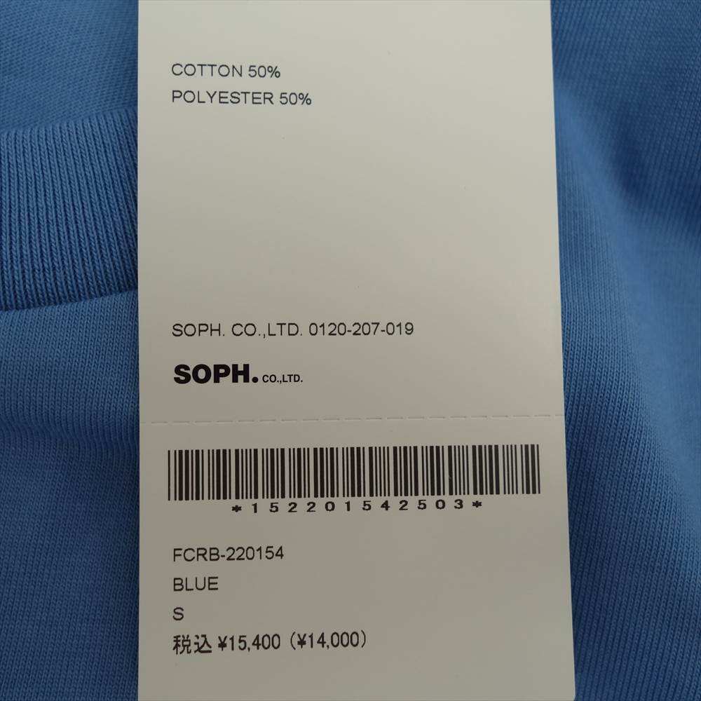 F.C.R.B. エフシーアールビー 22SS FCRB-220154 WIND AND SEA BRISTOL SEA L/S EMBLEM TEE ウィンダンシー ブリストル ロングスリーブ エンブレム Tシャツ ブルー ブルー系 S【新古品】【未使用】【中古】