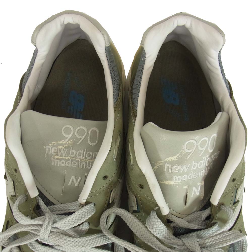 NEW BALANCE ニューバランス USA製 M990KBM2 スニーカー ランニングシューズ グレー系 27.5cm【中古】
