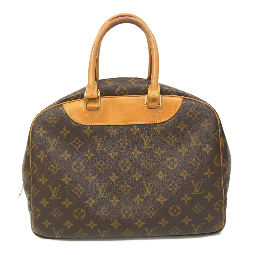 LOUIS VUITTON ルイ・ヴィトン M47270 モノグラム ドーヴィル ハンドバッグ ブラウン系【中古】