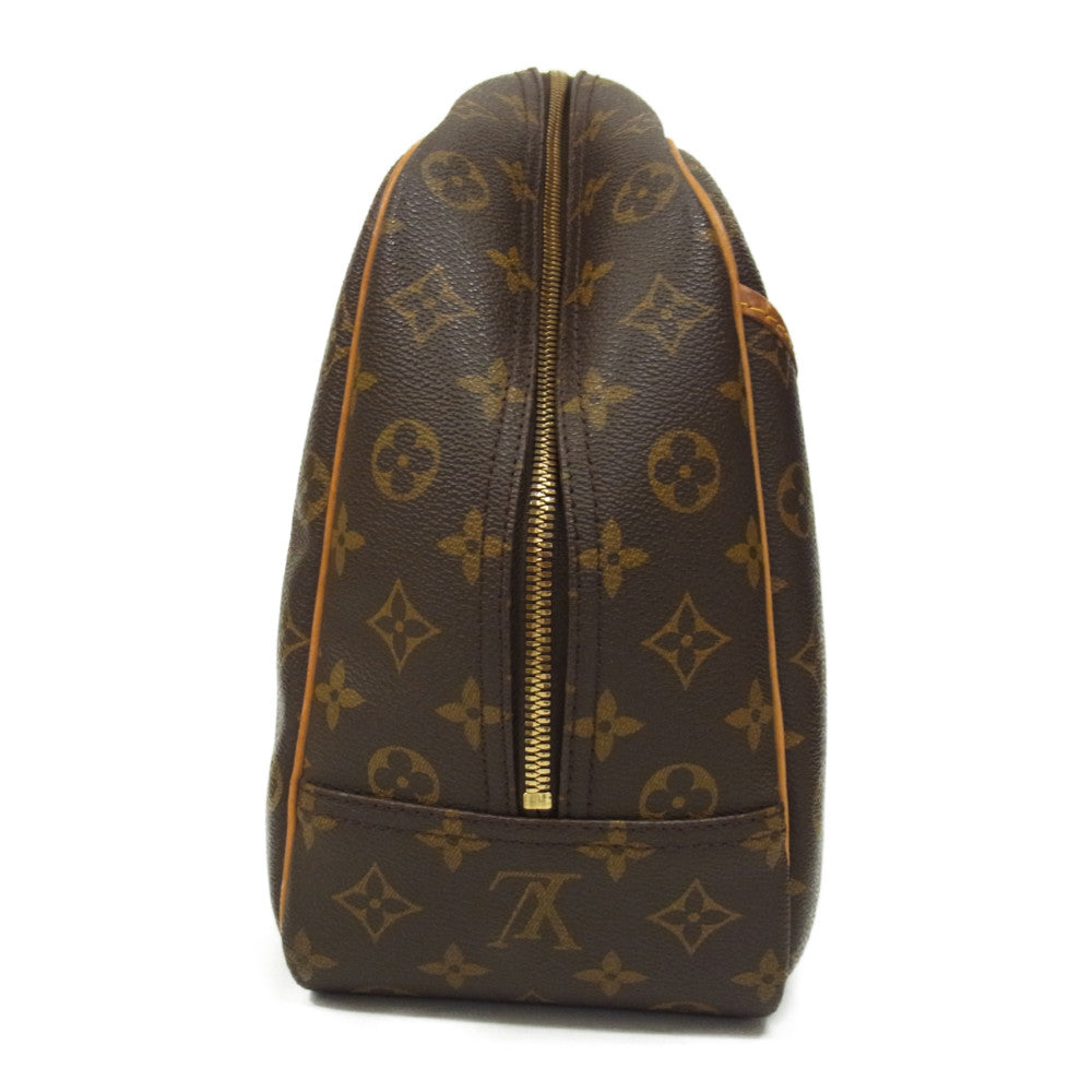LOUIS VUITTON ルイ・ヴィトン M47270 モノグラム ドーヴィル ハンドバッグ ブラウン系【中古】