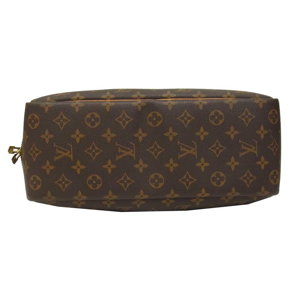 LOUIS VUITTON ルイ・ヴィトン M47270 モノグラム ドーヴィル ハンドバッグ ブラウン系【中古】