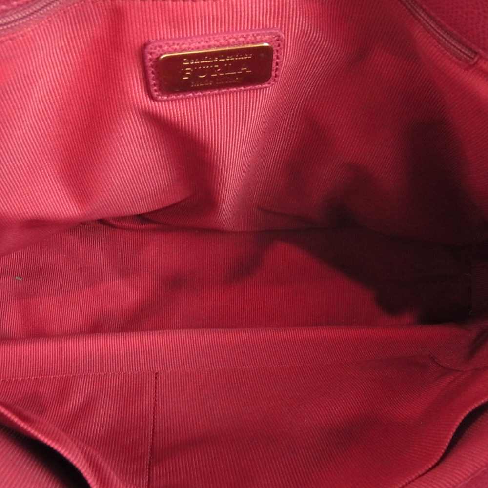 Furla フルラ 193629 ロゴ Wファスナートート バッグ アマレーナ パープル系【中古】