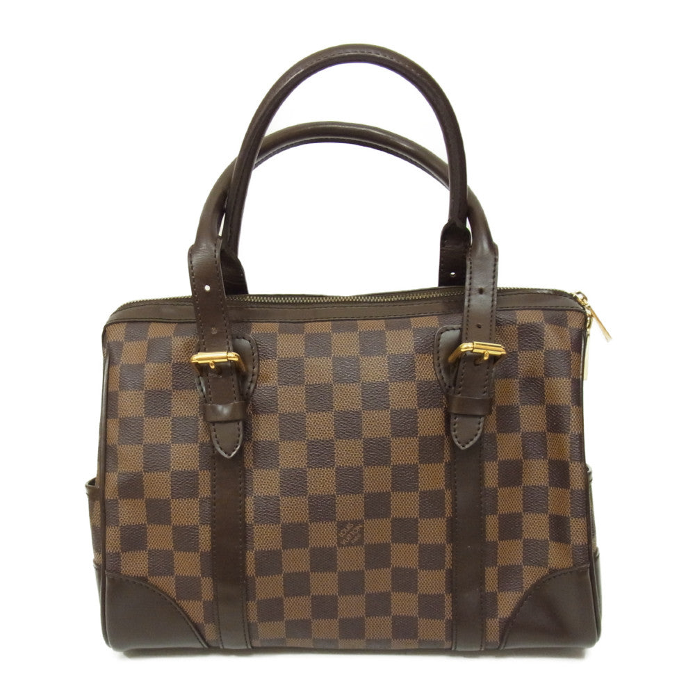 LOUIS VUITTON ルイ・ヴィトン N52000 ダミエ バークレー ハンドバッグ ブラウン系【中古】