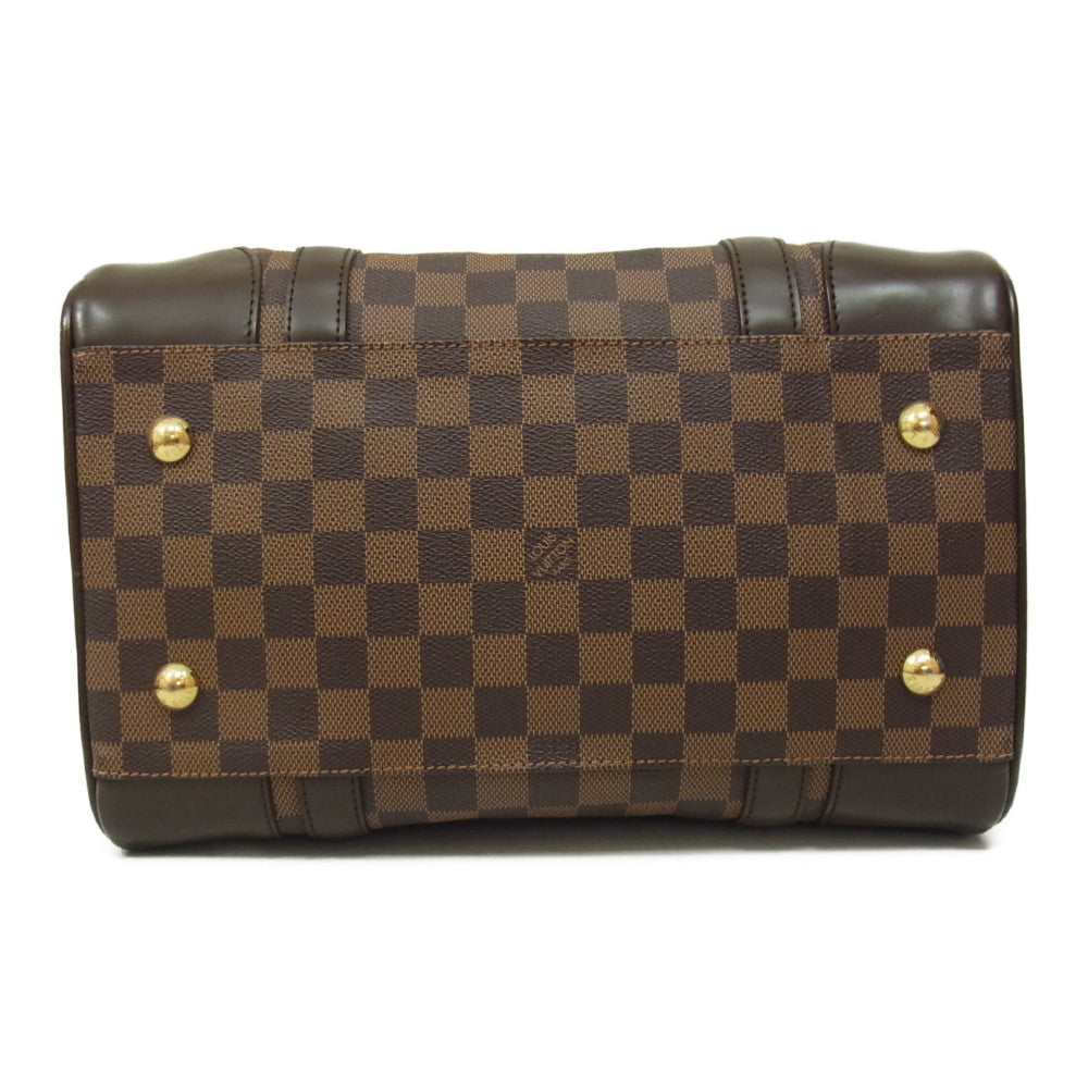 LOUIS VUITTON ルイ・ヴィトン N52000 ダミエ バークレー ハンドバッグ ブラウン系【中古】