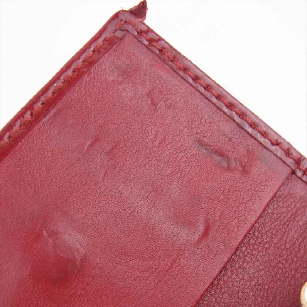 GUCCI グッチ 309759 AV13G 6227 マイクログッチシマ ベルト 6連 キーケース レッド系【中古】