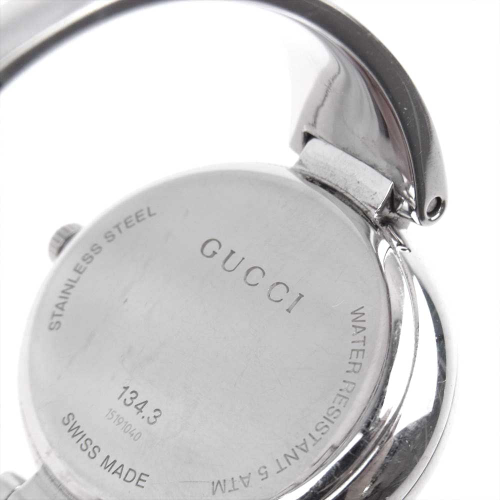 GUCCI グッチ 134.3 バングルウォッチ 時計 シルバー系【中古】