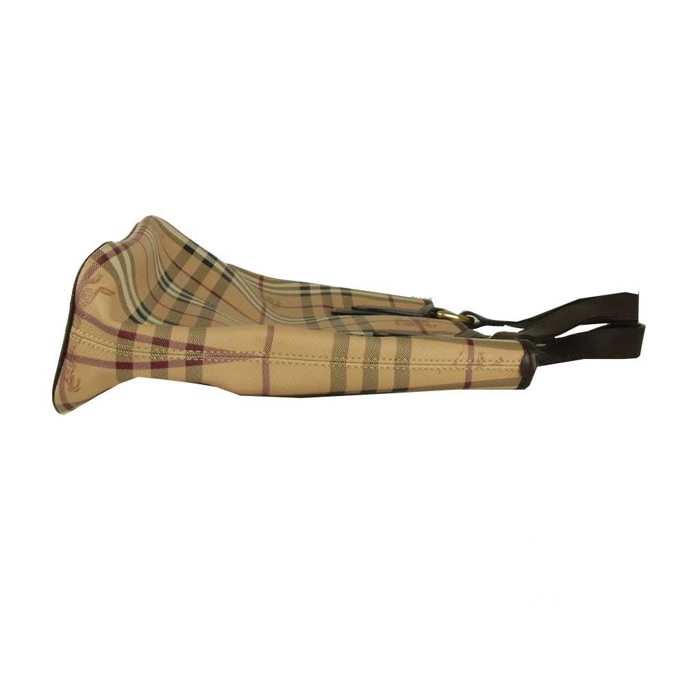 BURBERRY バーバリー ITCHIPEM16CAMT ノバチェック シャドーホース トートバッグ ベージュ系【中古】