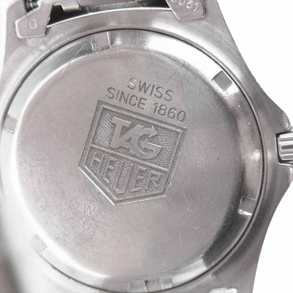 TAG HEUER タグホイヤー プロフェッショナル200 WN1110 UT4937 SS QZ 黒文字盤 クォーツ シルバー系【中古】