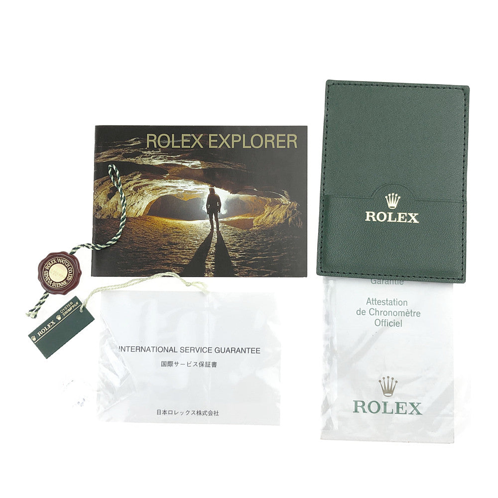 ROLEX ロレックス 114270 D番 エクスプローラーⅠ 黒文字盤 05年頃製 自動巻き シルバー系【中古】