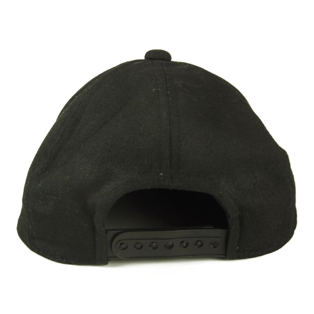 GANGSTERVILLE ギャングスタービル GREASER-CAP ロゴワッペン コットンツイル 6パネル キャップ 帽子 ブラック系【中古】