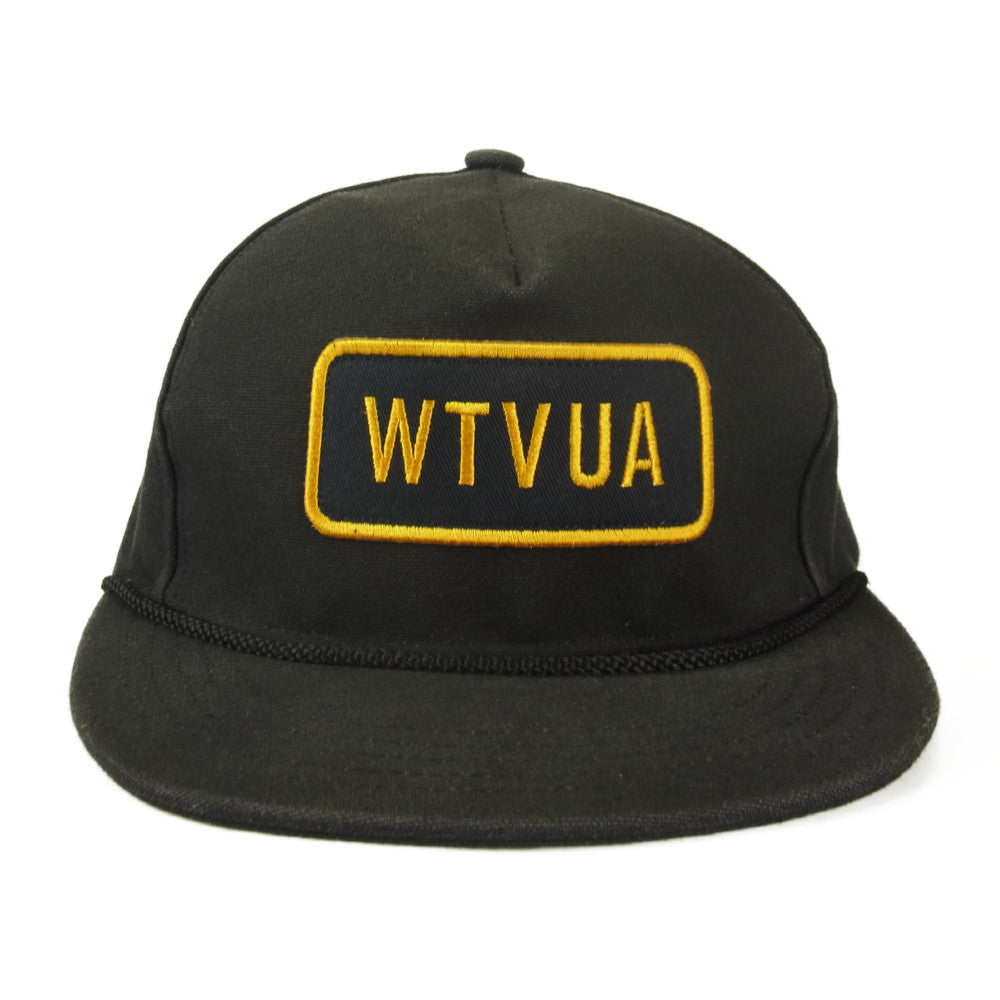 WTAPS ダブルタップス 18SS 181HCDT-HT08 MILITIA 02 CAP WTVUA 6パネル ロゴワッペン キャップ ブラック系【中古】