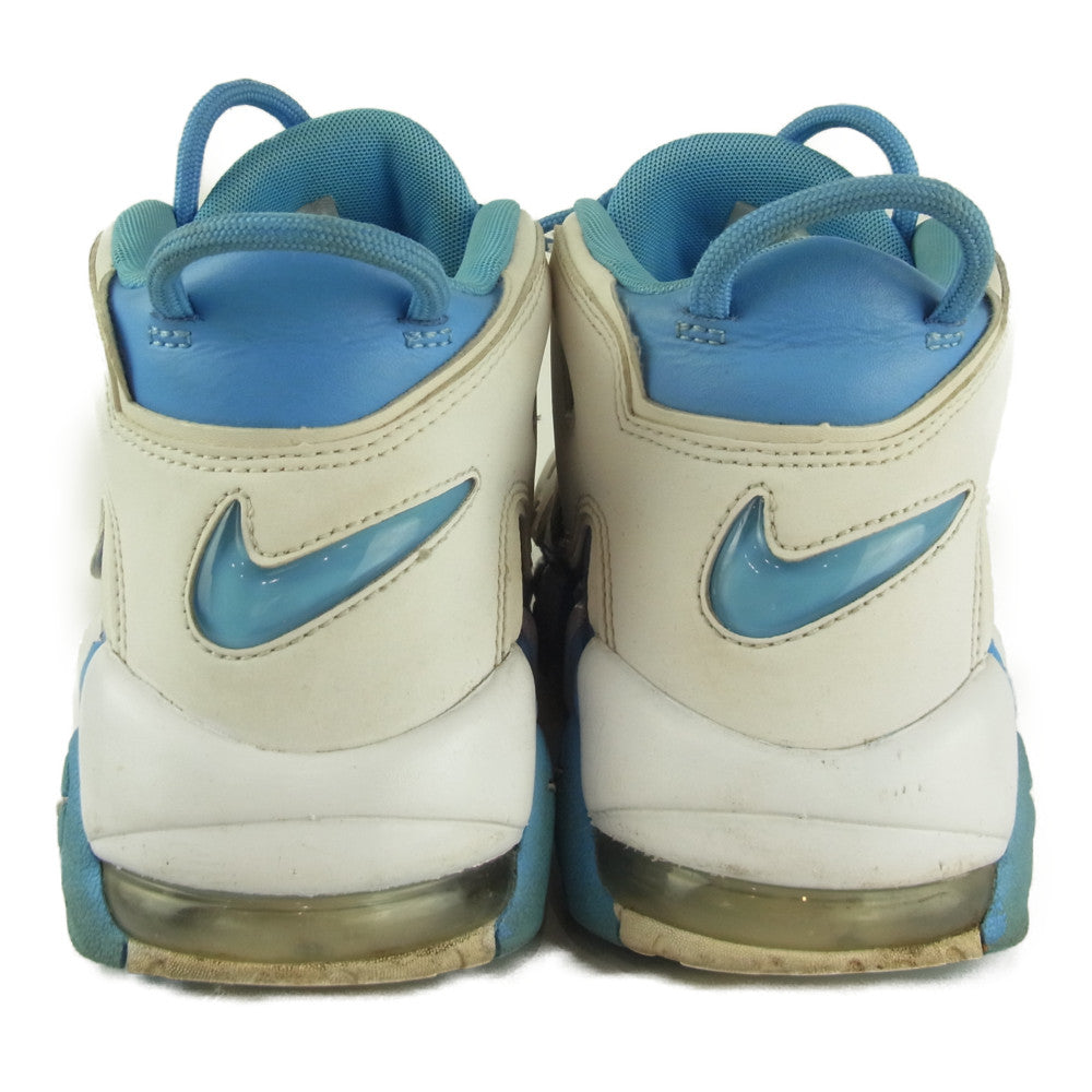 NIKE ナイキ AIR MORE UPTEMPO 96 ナイキ エア モア アップテンポ スニーカー ライトブルー系 25㎝【中古】