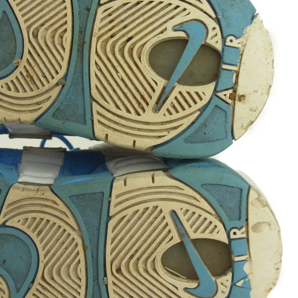 NIKE ナイキ AIR MORE UPTEMPO 96 ナイキ エア モア アップテンポ スニーカー ライトブルー系 25㎝【中古】