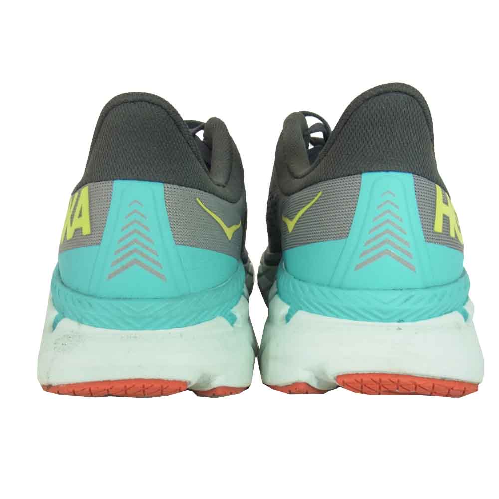 HOKA ONE ONE ホカ オネオネ M CLIFTON 7 クリフトン ７ スニーカー ランニングシューズ グレー系 25.5cm【中古】