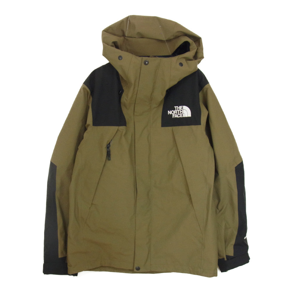 THE NORTH FACE ノースフェイス NP61800 MOUNTAIN JACKET マウンテン ジャケット GORE-TEX ゴアテックス ジャケット カーキ系 M【中古】